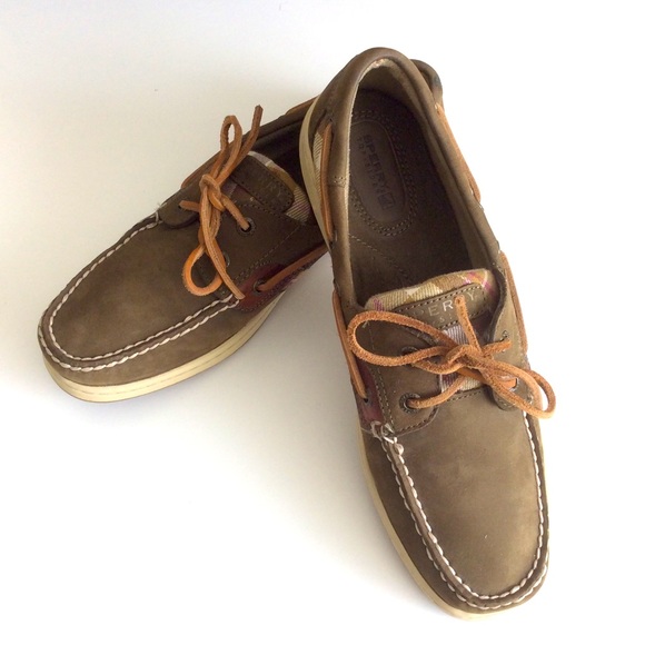 Sperry Top Sider Suede Leather Flats Size 9.5 - Picture 2 of 15